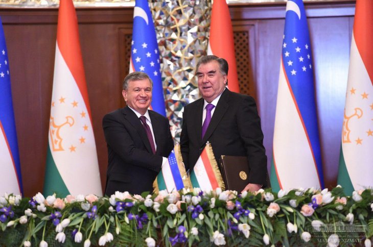 Мирзиёев заявил, что с Таджикистаном не осталось нерешенных вопросов 