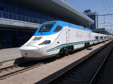 В Узбекистане ввели дополнительный скоростной поезд «Ташкент-Самарканд-Ташкент»