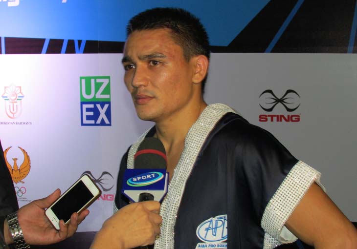 Хуршид Таджибаев стал чемпионом по версии APB
