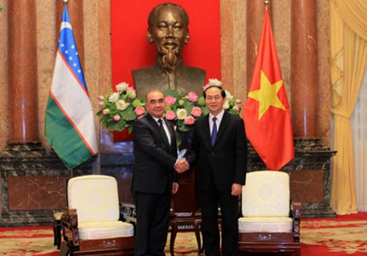 Президент Вьетнама принял руководителя делегации Узбекистана