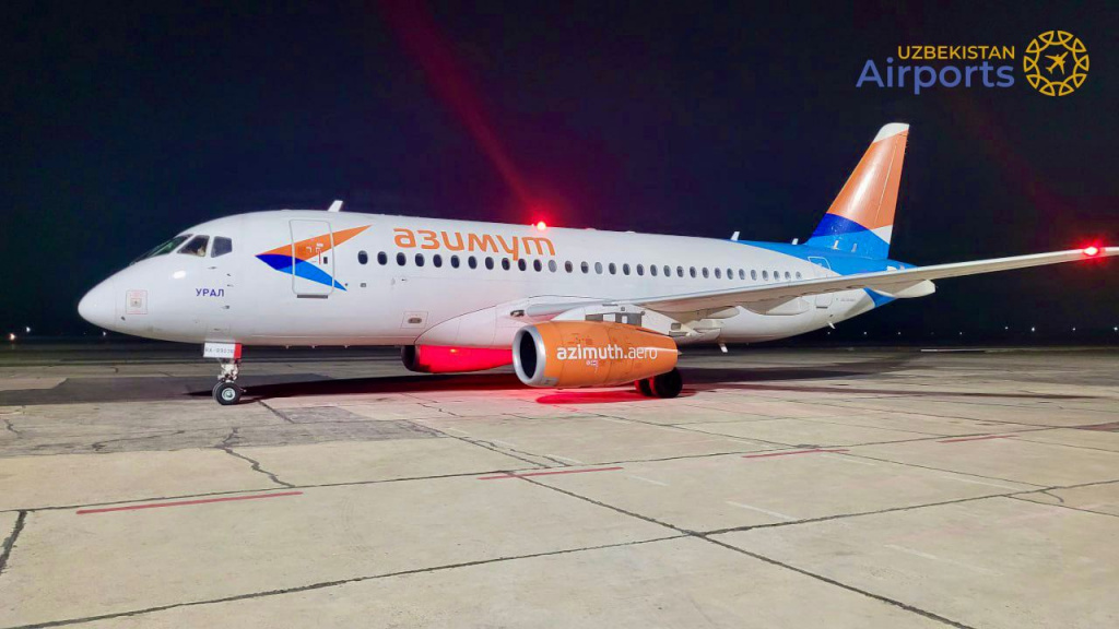 Российская авиакомпания "Азимут" запустила авиарейсы между Сочи и Бухарой