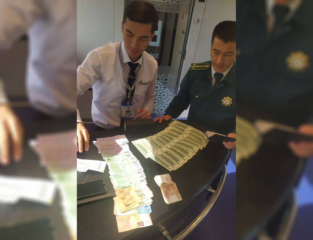 Россиянин забыл в поезде "Афросиаб" сумку с крупной суммой в валюте 