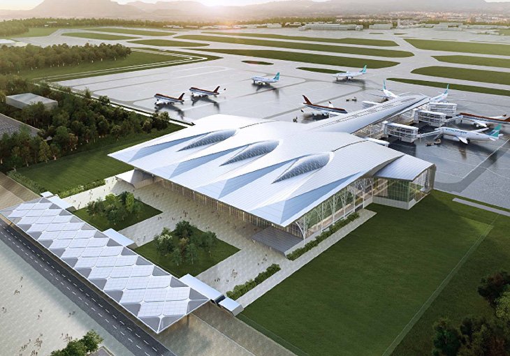Южнокорейцы показали, как будет выглядеть новый ташкентский аэропорт (фото)