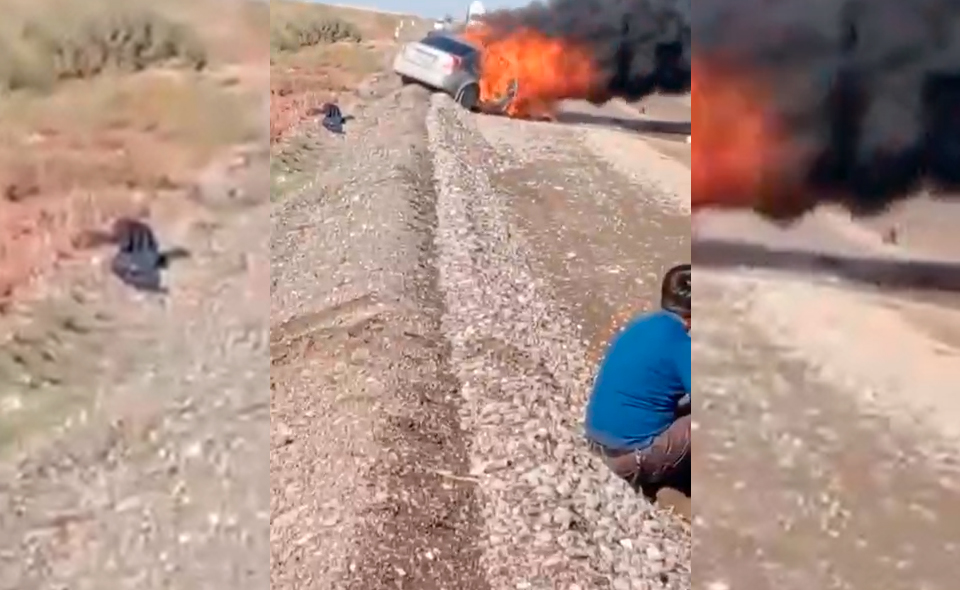 В Узбекистане произошло очередное ДТП из-за водителя, решившего проехаться по встречной полосе. Видео  