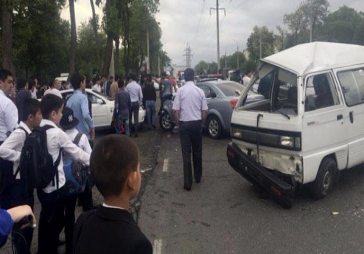 По вине «гонщиков» в Ташкенте произошло серьезное ДТП