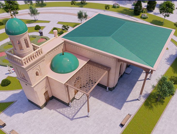 Сносить не будут. Здание мечети Арифджанбая, расположенное на территории Tashkent City, будет реконструировано 