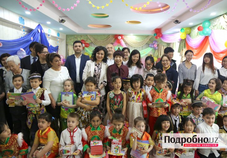 В ташкентском детском саду с углубленным изучением китайского языка отметили Навруз. Фото