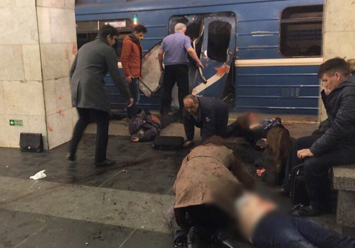 Гражданин Узбекистана пострадал во время теракта в Санкт-Петербурге