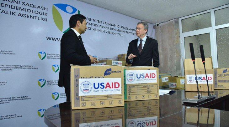 Правительство США выделит Узбекистану дополнительную помощь в борьбе с коронавирусом 