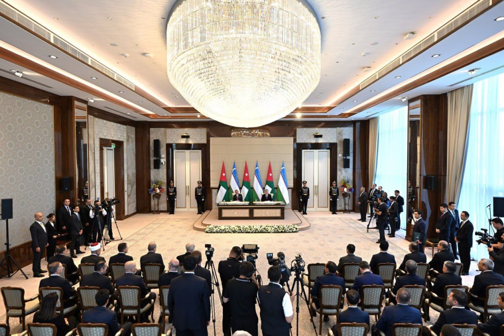 Узбекистан и Иордания подписали 15 документов по укреплению партнерства