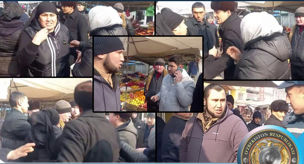 Журналист и несколько блогеров получили 15 суток ареста из-за скандала на рынке в Ферганской области