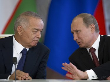 Путин и Каримов провели телефонный разговор  