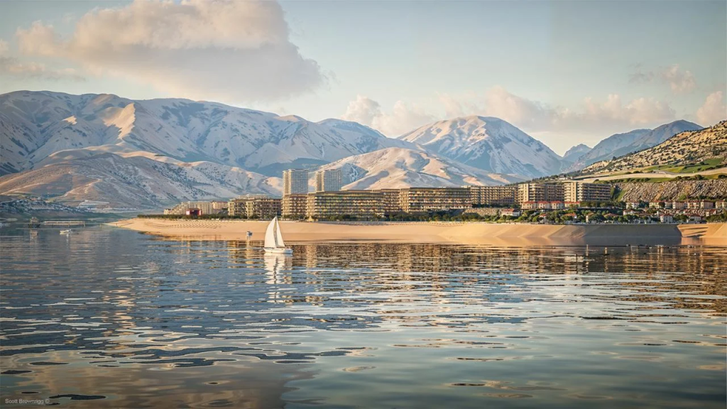 Правительство разрешило начать строительство курорта Sea Breeze на Чарваке до завершения проектной документации