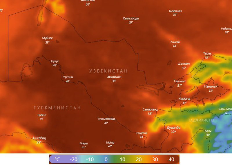 Все под кондиционеры, на Узбекистан надвигается настоящая жара – предупреждение от Узгидромета 