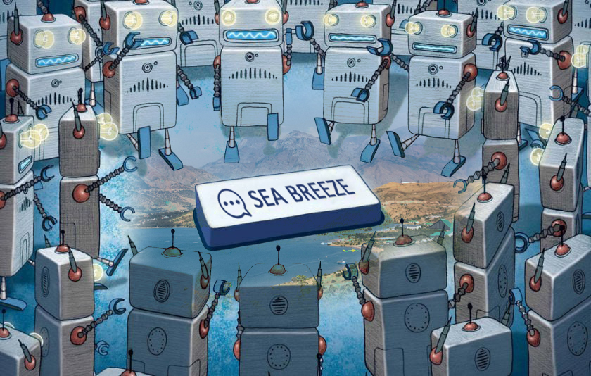 После выхода постановления о Sea Breeze в соцсетях активизировались "боты поддержки". Пользователи замечают аномальную активность