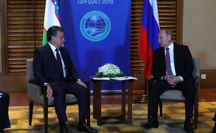 Мирзиёев Путину: у нас на самом деле есть, о чем поговорить (фото)