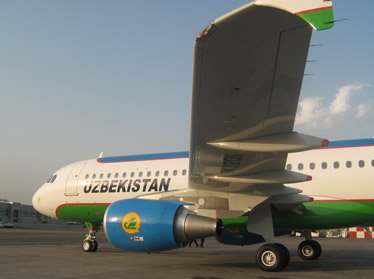 Национальная авиакомпания Узбекистана выполнила первый рейс в Минск