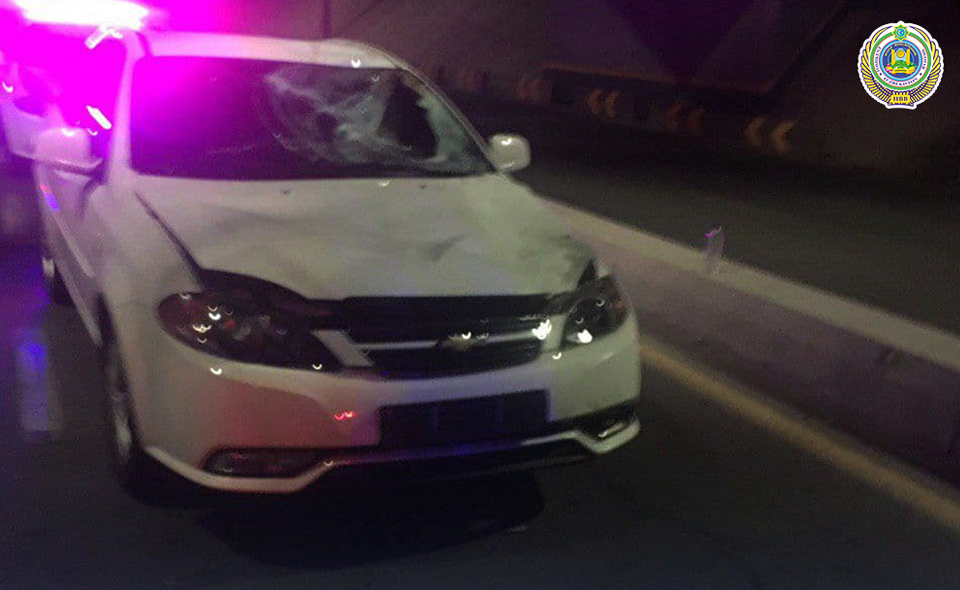 В Ташкенте водитель сбил насмерть пьяного пешехода 