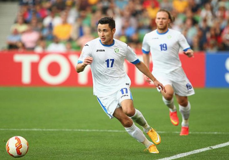 Национальная сборная Узбекистана по футболу уступила молодым датчанам