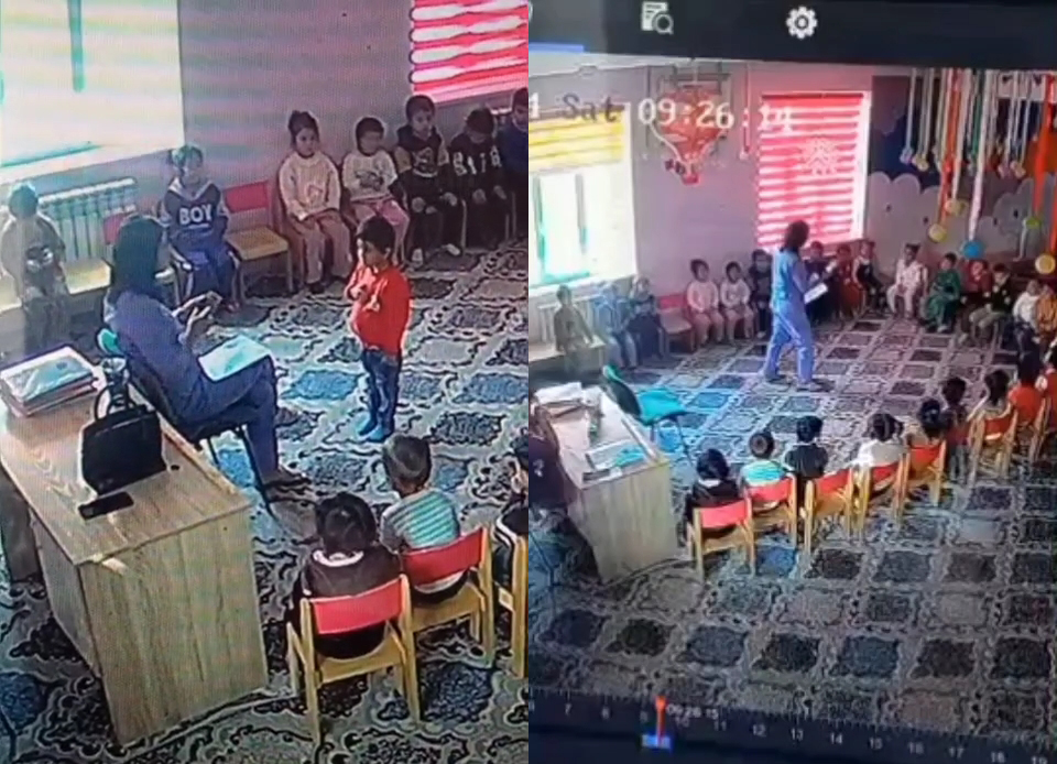 Воспитательница из Самарканда за жестокое обращение с детьми отделалась увольнением. Видео